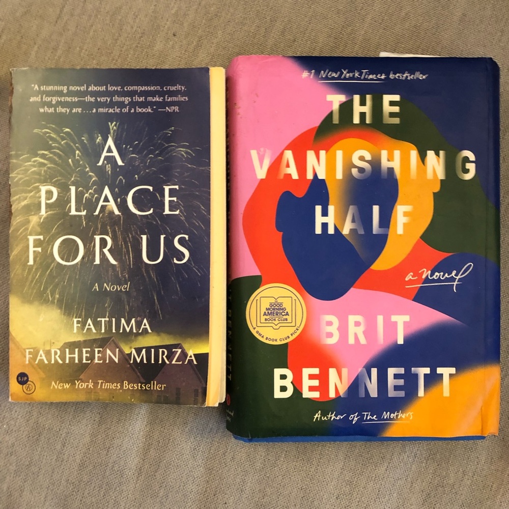 2 Books: The Vanishing Half and A Place for Us